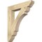 Ekena Millwork Olympic Slat Rough Sawn Bracket, Douglas Fir, 4"W x 24"D x 28"H BKT04X24X28OLY06RDF - alternate 1